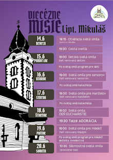 Diecézne misie, Liptovský Mikuláš